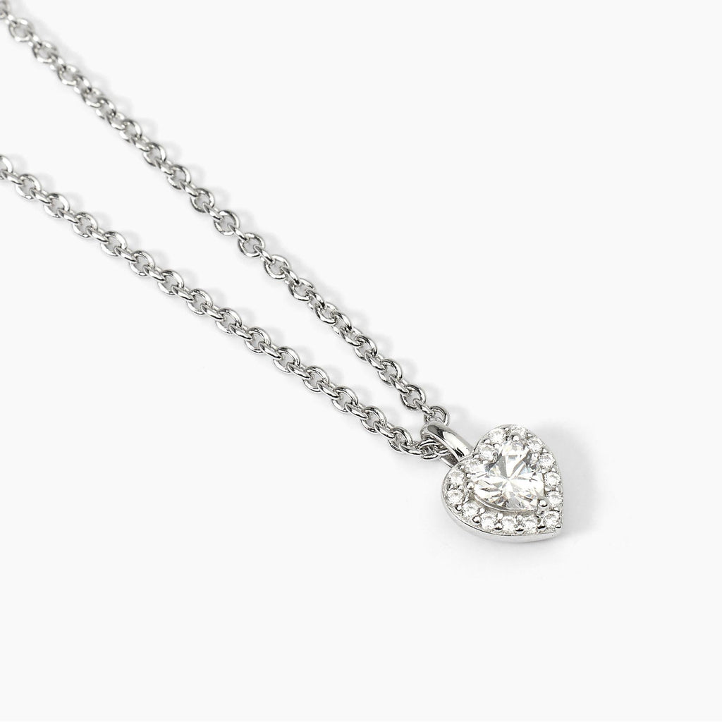 Girocollo Mabina Love Affair Cuore in Argento 925 con Zirconi - vista 2