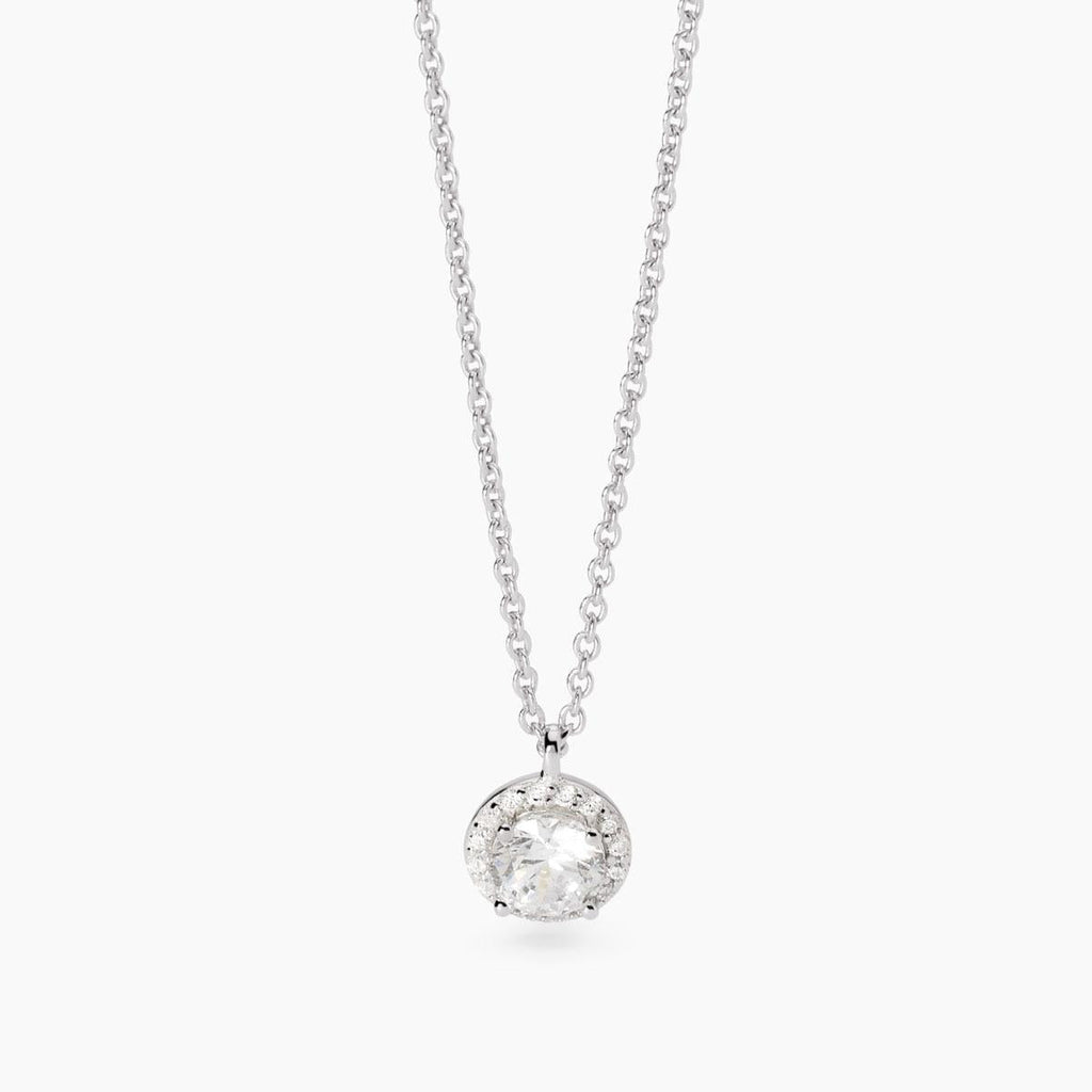 Girocollo Mabina Revival Punto Luce in Argento 925 con Zirconi