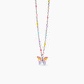 Girocollo Mabina Junior Butterfly Argento 925 Farfalla Smaltata
