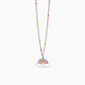 Girocollo Mabina Junior Rainbow Argento 925 Arcobaleno Smaltato
