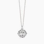 Collana Mabina Chiama Angeli Argento con Stelle e Zirconi