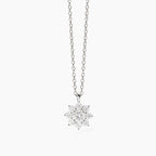 Girocollo Mabina Eden Girasole in Argento 925 con Zirconi