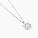 Girocollo Mabina Eden Girasole in Argento 925 con Zirconi - vista 2