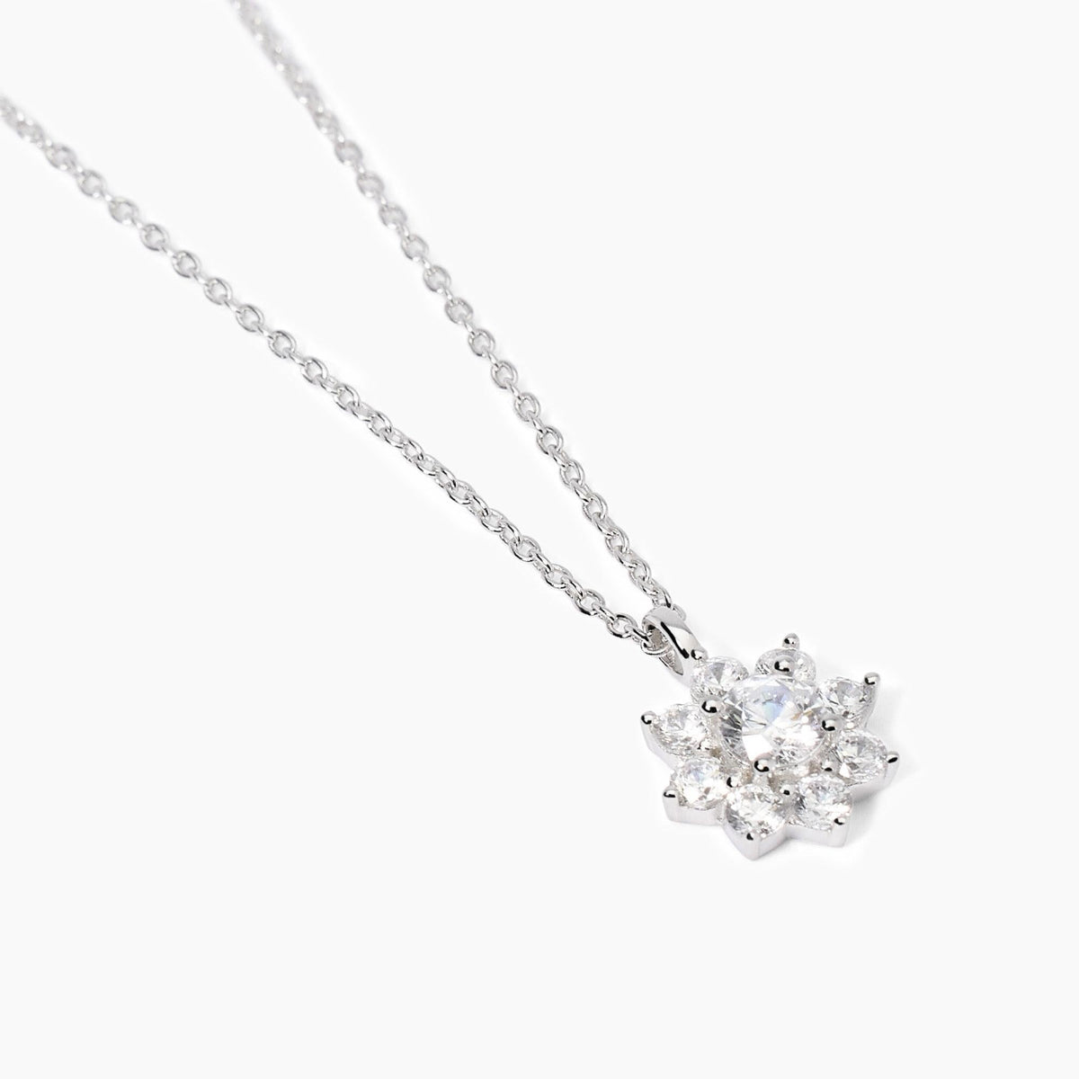 Girocollo Mabina Eden Girasole in Argento 925 con Zirconi - vista 2