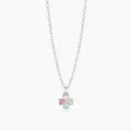Girocollo Mabina Junior Cercami Argento 925 Quadrifoglio Smaltato