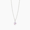 Girocollo Mabina Junior Fun Flower Argento 925 Fiore Rosa