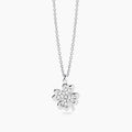 Girocollo Mabina My Diamond Quadrifoglio Argento 925 Diamanti Lab-Grown