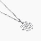 Girocollo Mabina My Diamond Quadrifoglio Argento 925 Diamanti Lab-Grown - vista 2