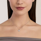 Girocollo Mabina My Diamond Quadrifoglio Argento 925 Diamanti Lab-Grown - vista 3