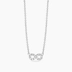 Girocollo Mabina My Diamond Infinito Argento 925 Diamanti Lab-Grown