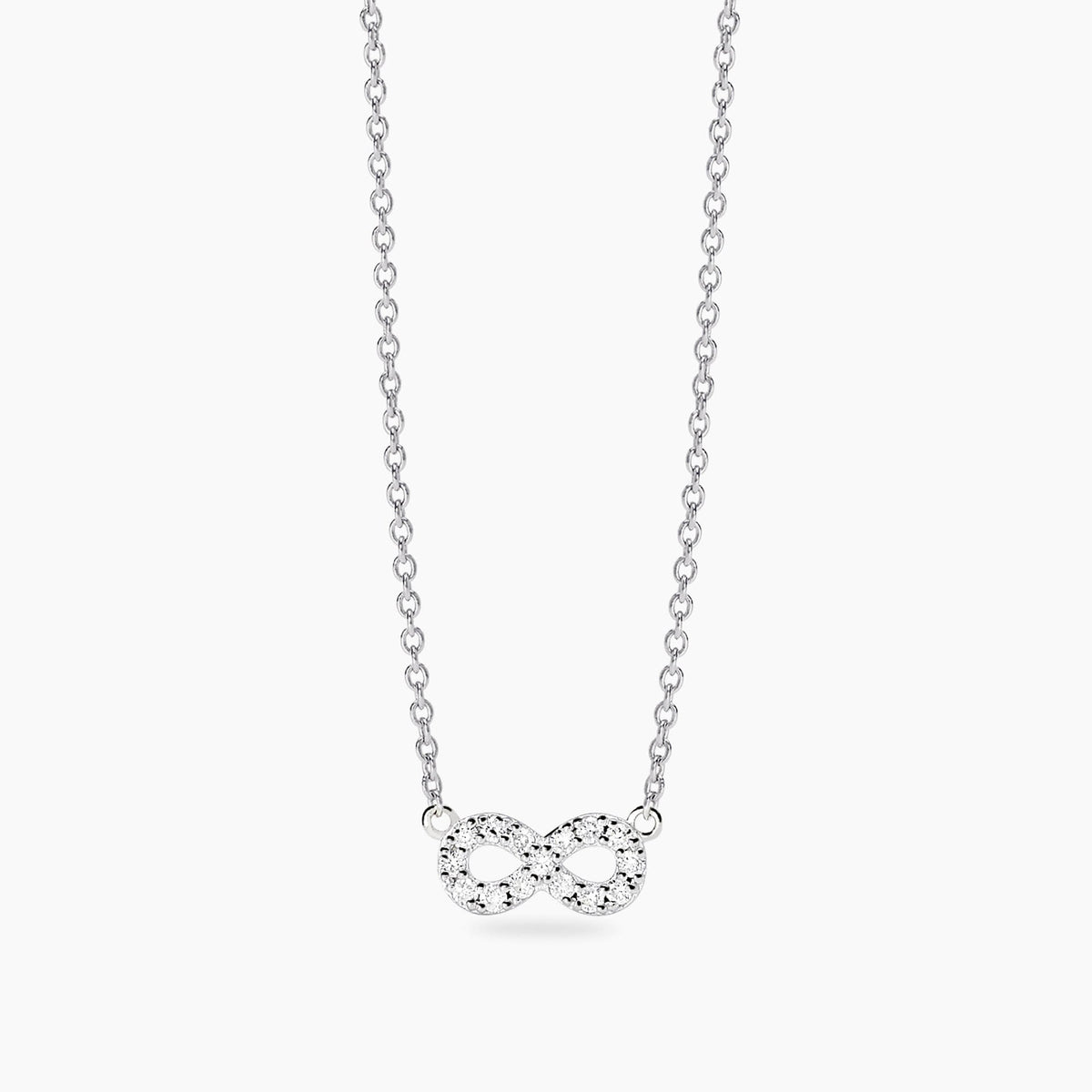 Girocollo Mabina My Diamond Infinito Argento 925 Diamanti Lab-Grown