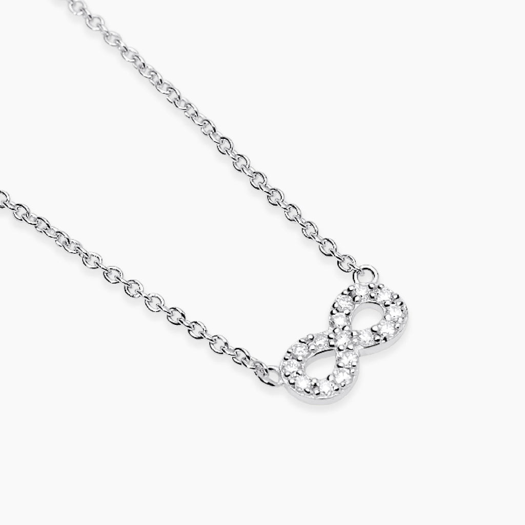 Girocollo Mabina My Diamond Infinito Argento 925 Diamanti Lab-Grown - vista 2
