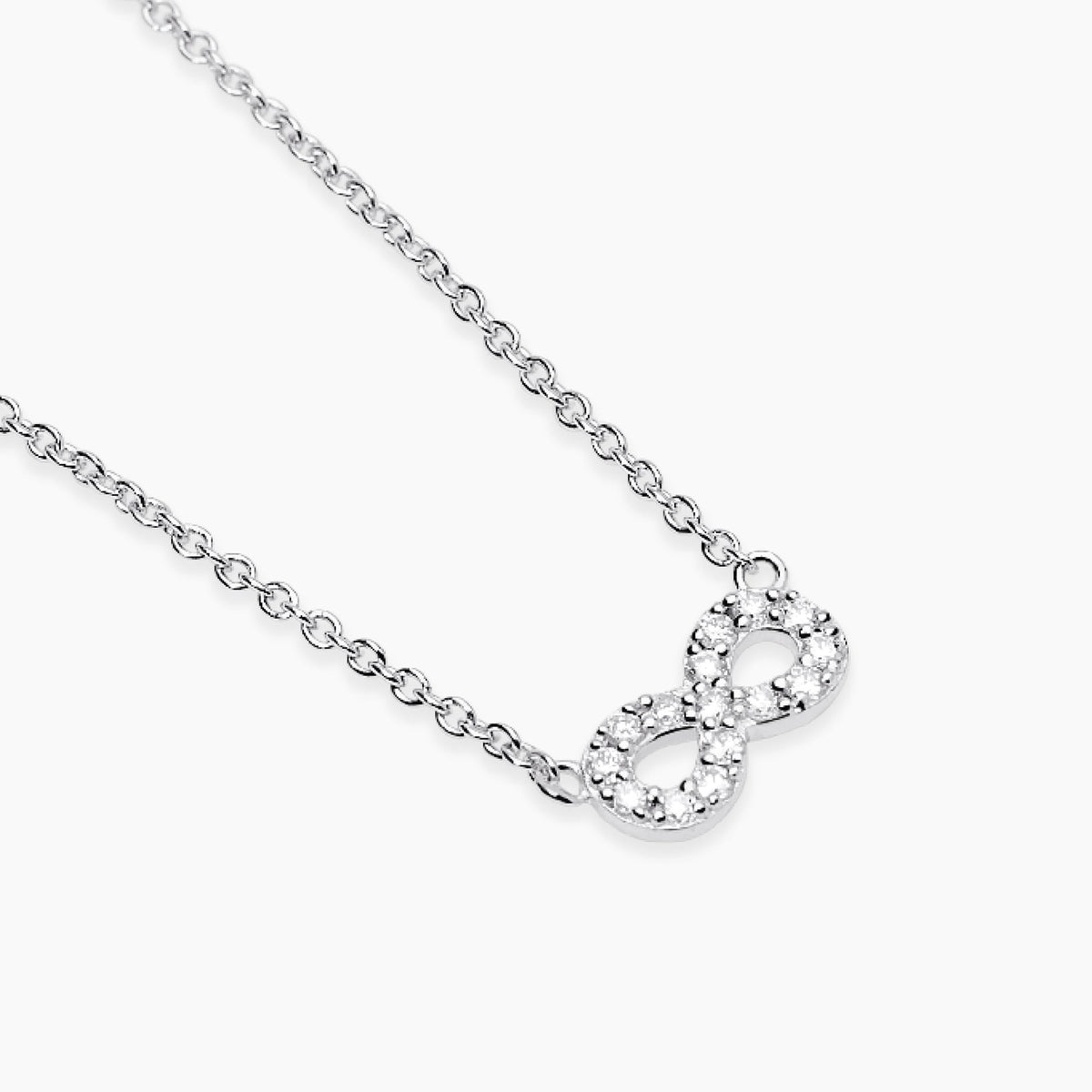 Girocollo Mabina My Diamond Infinito Argento 925 Diamanti Lab-Grown - vista 2