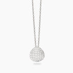 Girocollo Mabina Lucrezia Pendente Pavé in Argento 925 con Zirconi