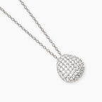 Girocollo Mabina Lucrezia Pendente Pavé in Argento 925 con Zirconi - vista 2