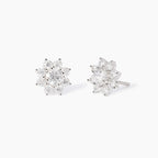Orecchini Mabina Girasole con Zirconi Argento 925 Rodiato