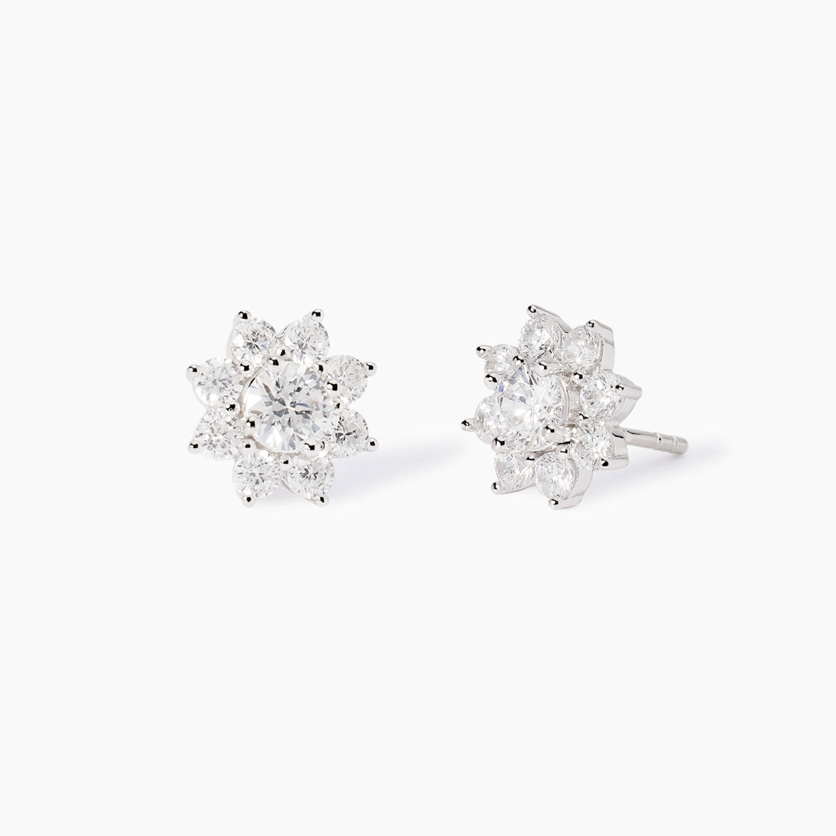 Orecchini Mabina Girasole con Zirconi Argento 925 Rodiato