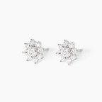 Orecchini Mabina Girasole con Zirconi Argento 925 Rodiato - vista 2