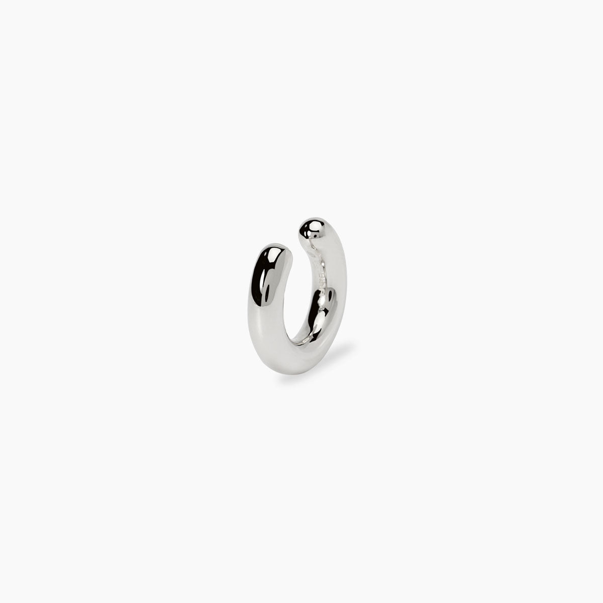 Monorecchino Mabina Ear Cuff Liscio Argento 925 Rodiato