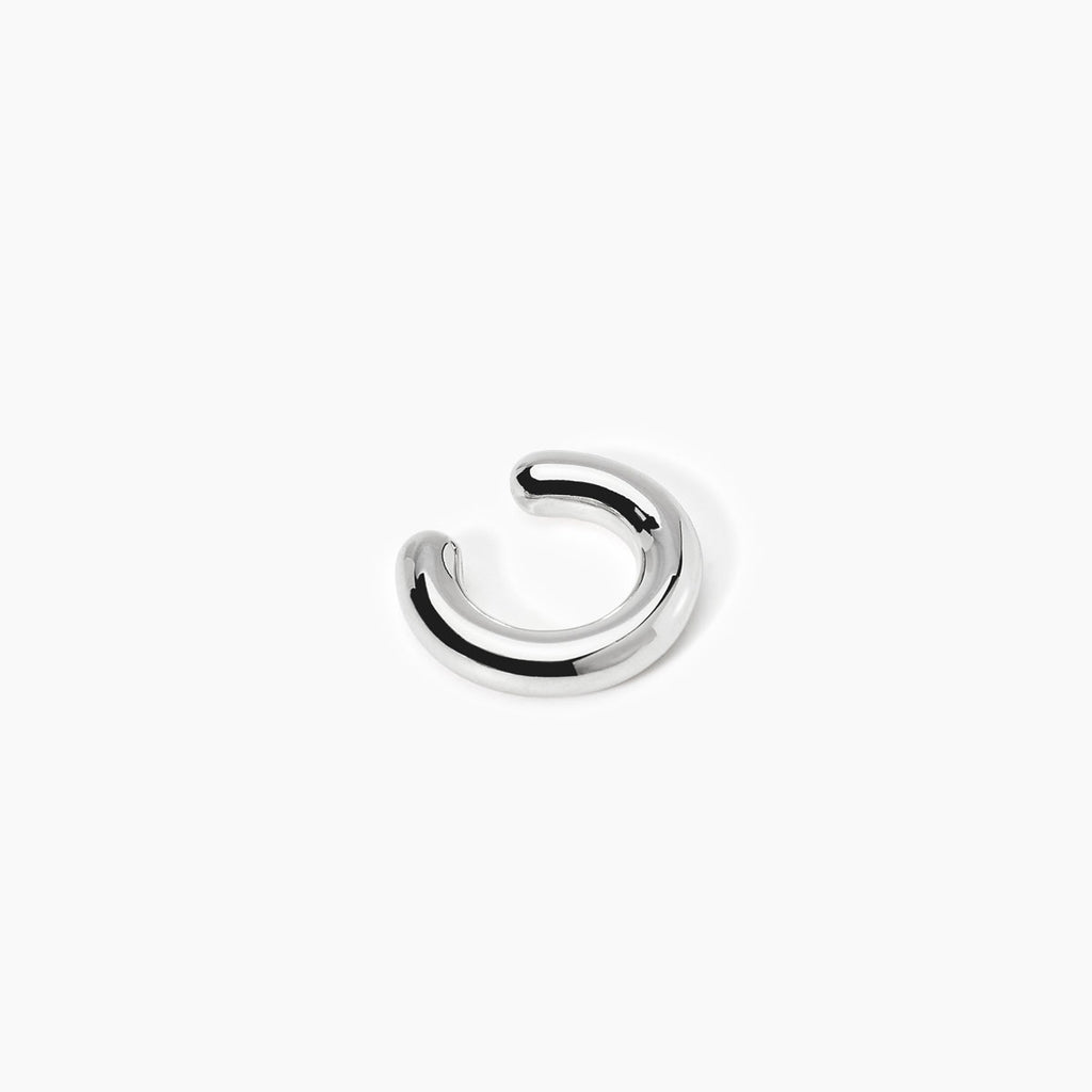 Monorecchino Mabina Ear Cuff Liscio Argento 925 Rodiato - vista 3