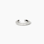 Monorecchino Mabina Ear Cuff Argento 925 Rodiato con Zirconi - vista 2