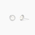 Orecchini Mabina My Diamond a Lobo con Perle Coltivate e Diamanti Lab-Grown