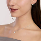 Orecchini Mabina My Diamond Goccia con Perle Coltivate e Diamanti Lab-Grown - vista 3