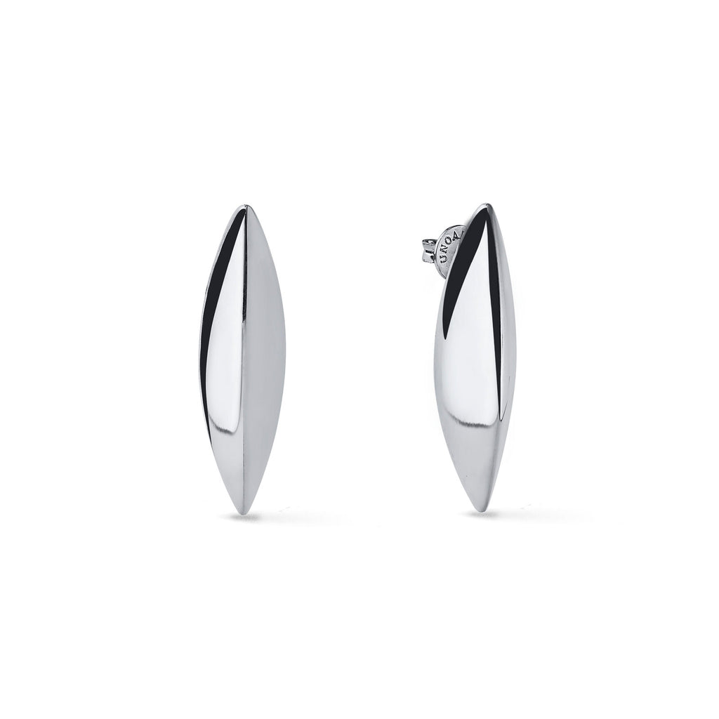 Orecchini Unoaerre Aria Argento 925 Design Bombato - packshot ufficiale