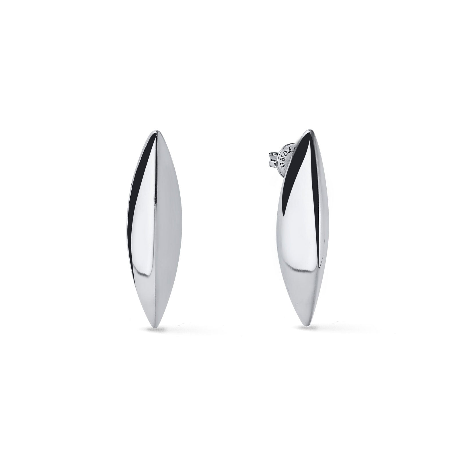 Orecchini Unoaerre Aria Argento 925 Design Bombato - packshot ufficiale