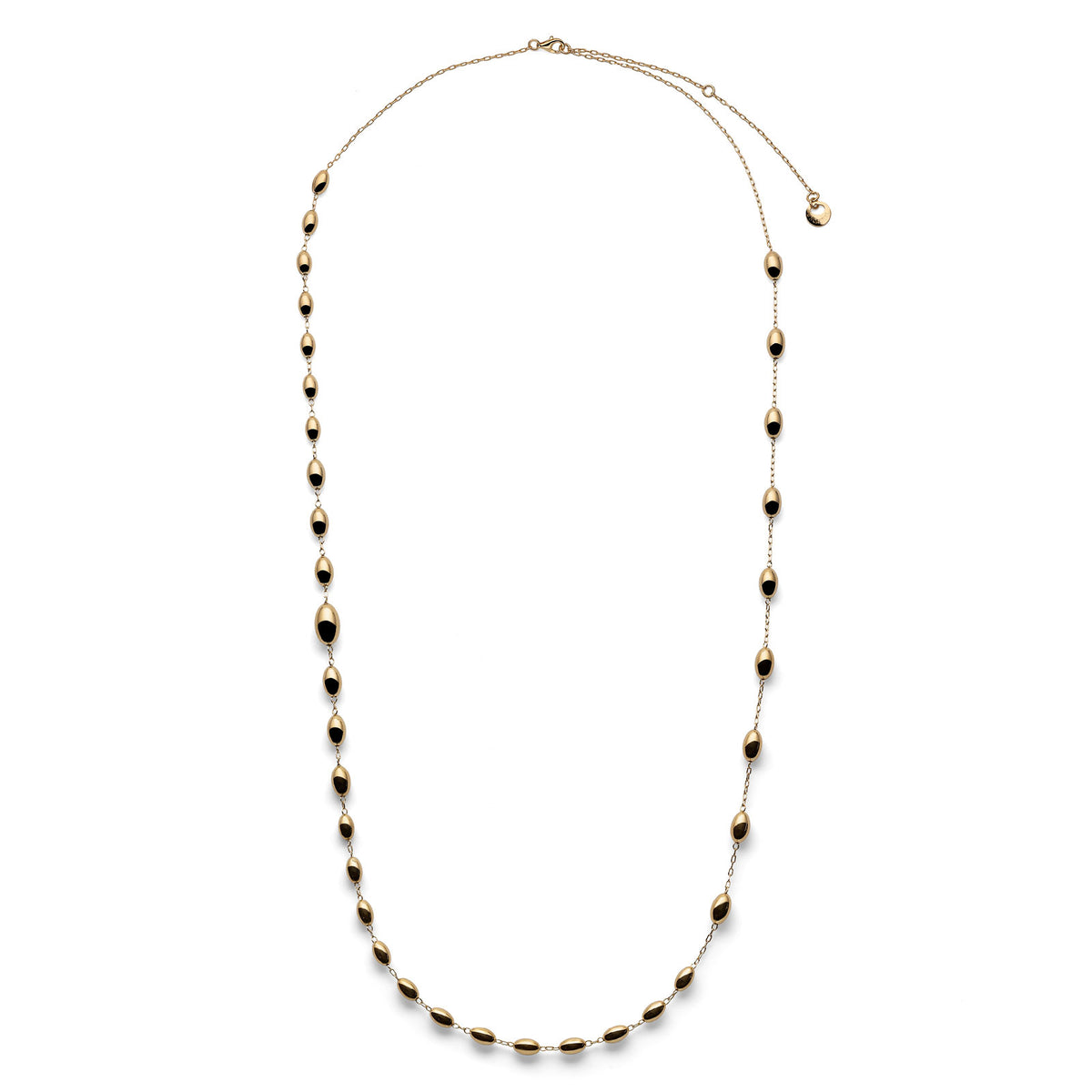 Collana Lunga Unoaerre Boule Argento 925 Dorato