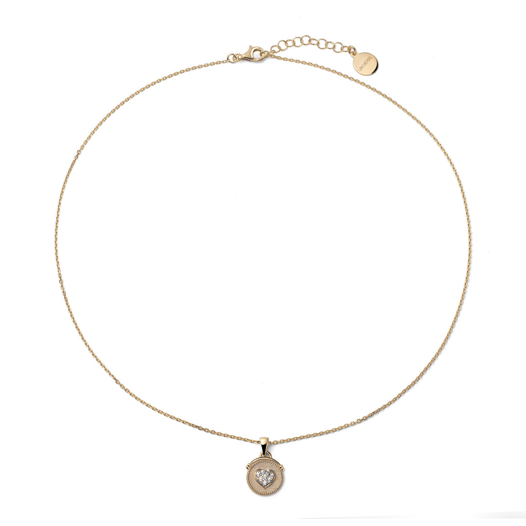 Collana Unoaerre Legami Argento 925 Dorato Love