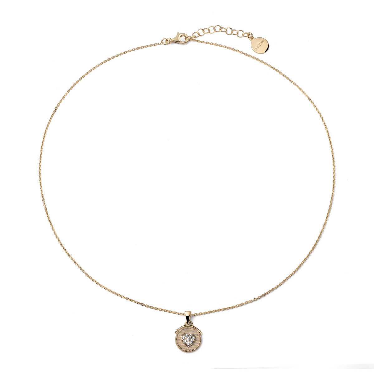 Collana Unoaerre Legami Argento 925 Dorato Love