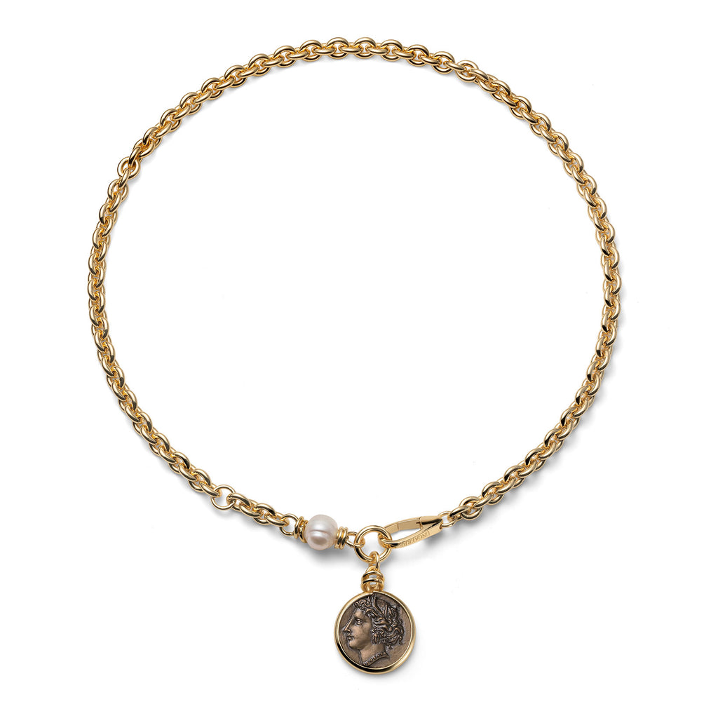 Collana Unoaerre Classica Medaglia Greca