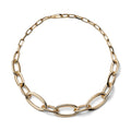 Collana Unoaerre Catena Ovale Dorata