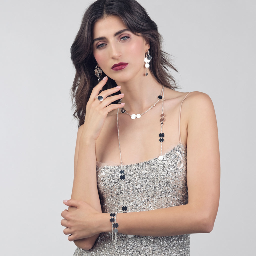 Collana Unoaerre Dinamica con Medaglioni - vista 2