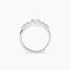 Anello Mabina Dimmi di Sì in Lega di Bronzo e Argento con Zirconi - vista 2