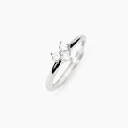 Anello Mabina Primo Amore in Lega di Bronzo e Argento con Zirconi - vista 3