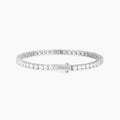 Bracciale Mabina Tennis Club in Lega di Bronzo e Argento con Zirconi 3 mm