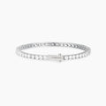 Bracciale Mabina Tennis Club in Lega di Bronzo e Argento con Zirconi 3,5 mm