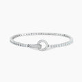 Bracciale Mabina Tennis Club in Lega di Bronzo e Argento con Chiusura a Cerchio