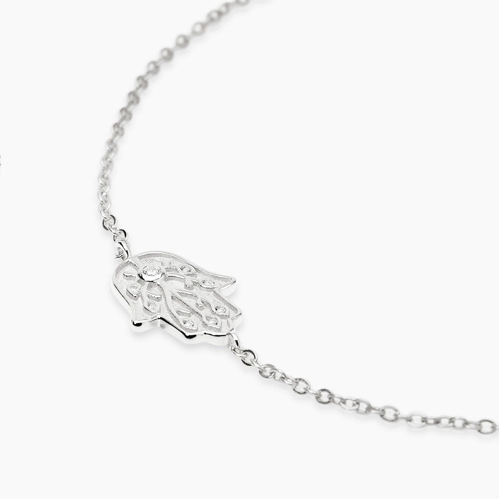 Bracciale Mabina Positive Energy in Lega di Bronzo e Argento Rodiata - vista 3