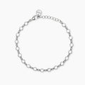 Bracciale Mabina Spotlight in Lega di Bronzo e Argento con Zirconi