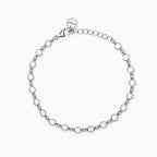 Bracciale Mabina Spotlight in Lega di Bronzo e Argento con Zirconi