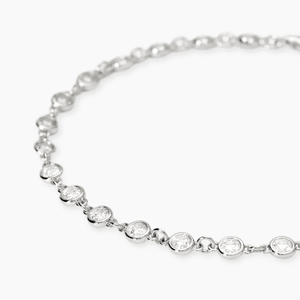 Bracciale Mabina Spotlight in Lega di Bronzo e Argento con Zirconi - vista 3