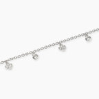Bracciale Mabina Lucky-Light in Lega di Bronzo e Argento con Quadrifogli - vista 2