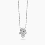 Girocollo Mabina Positive Energy Mano di Fatima in Lega di Bronzo e Argento