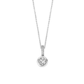 Collana Ti Sento Milano con Ciondolo Punto Luce in Argento