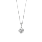 Collana Ti Sento Milano con Ciondolo Punto Luce in Argento
