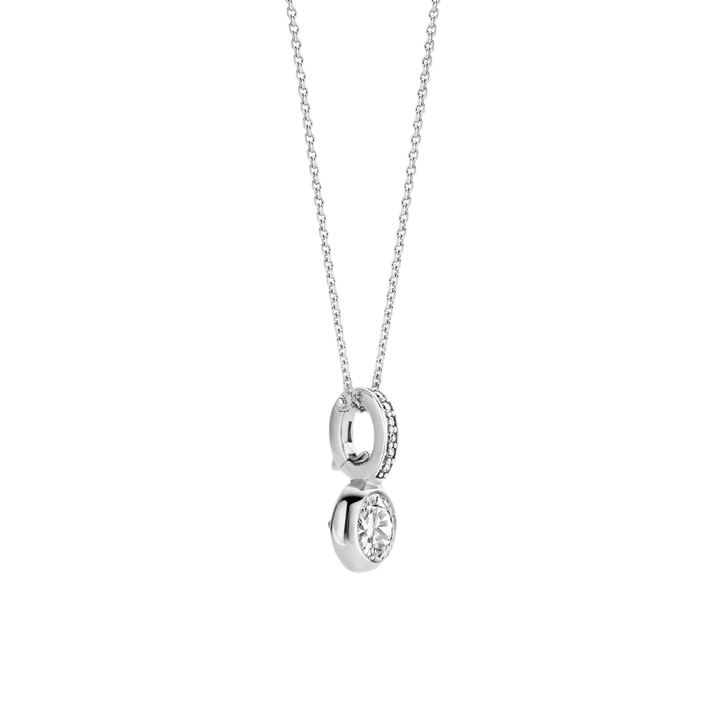 Collana Ti Sento Milano con Ciondolo Punto Luce in Argento