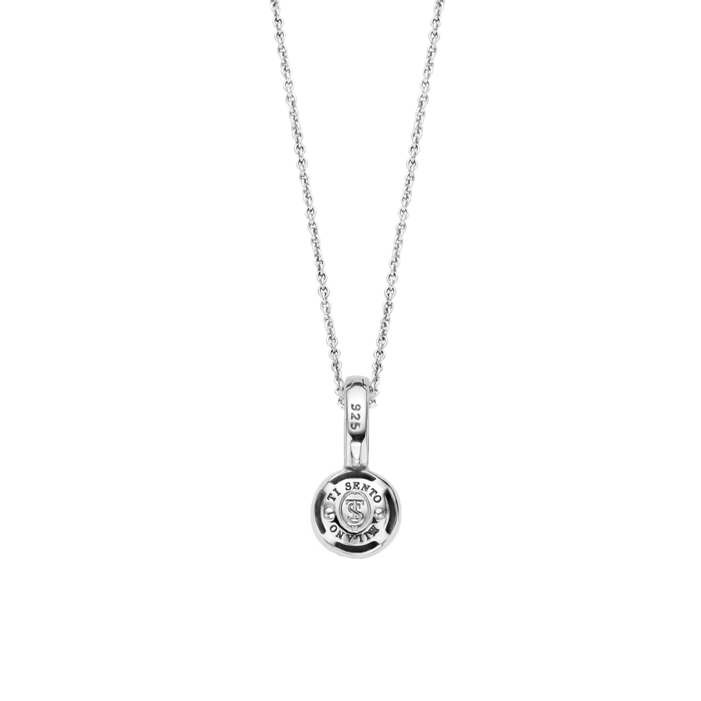 Collana Ti Sento Milano con Ciondolo Punto Luce in Argento